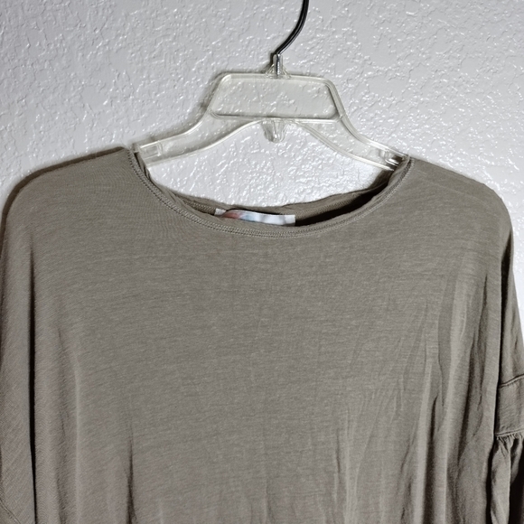 Free People Beach boho oversized tunic top sz M - Picture 2 of 7